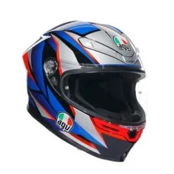AGV K6 S Slashcut Blue/Red
