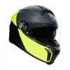 AGV Tourmodular Balance Matt Black-Yellow Fluo-Grey -Casques intégraux Soldes 2022 agv tourmodular balance matt black yellow fluo grey modular helmet klapphelm casque modulaire systeemhelm kask casco modular 1 11