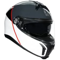 AGV Tourmodular Balance White-Grey-Red