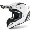 Airoh Aviator Ace White -Casques intégraux Soldes 2022 airoh aviator ace white cross helmet helm casque kask casco 1 1