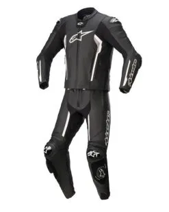 Alpinestars Missile V2 2-P Leather Suit Black White