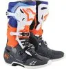 Alpinestars Tech-10 Green/Orange-Fluo/Black/White -Casques intégraux Soldes 2022 alpinestars tech 10 2019 mx boots cool grey fluo orange blue white