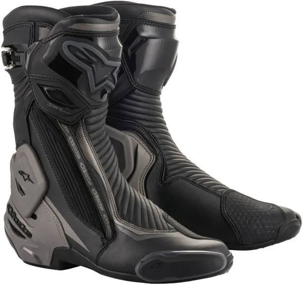 Alpinestars SMX Plus V2 Boots Black Dark Gray