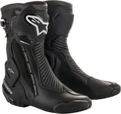 Alpinestars SMX Plus V2 Gore-Tex Boots Black Silver