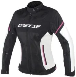 Dainese Air Frame Lady Jacket Black/Vaporous-Gray/Fuxia
