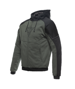 Dainese Daemon-X Safety Hoodie Full Zip Green/Black