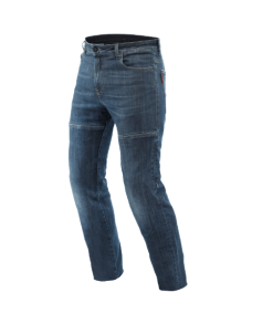 Dainese Denim Blast Regular Tex Pants Dark-Blue