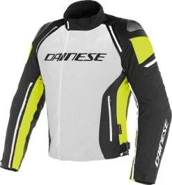 Dainese Racing 3 D-Dry Jacket Gray/Black/Yellow