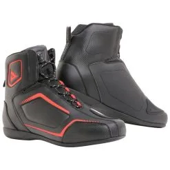Dainese RAPTORS Shoes BLACK/BLACK/FLUO-RED