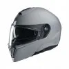 HJC I90 Solid Grey -Casques intégraux Soldes 2022 hjc i90 solid grey modular helm casque kask casco 1 3