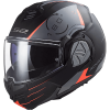 LS2 Advant Codex Matt Black Titanium-06 -Casques intégraux Soldes 2022 ls2 advant codex matt black titanium 06 modular helmet klapphelm casque modulaire systeemhelm kask casco modular 1 1