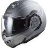 LS2 Advant Special Matt Silver-06 -Casques intégraux Soldes 2022 ls2 advant special matt silver 06 modular helmet klapphelm casque modulaire systeemhelm kask casco modular 1 1