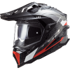 LS2 Explorer Carbon Frontier Titanium Red-06 -Casques intégraux Soldes 2022 ls2 explorer carbon frontier titanium red 06 adventure helmet helm casque kask casco integral 1 1