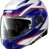 Nolan N100-5 Plus Overland N-Com 035 -Casques intégraux Soldes 2022 nolan n100 5 plus overland n com 035 modular helm casque kask casco 1 7