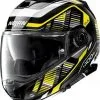 Nolan N100-5 Plus Starboard N-COM 046 -Casques intégraux Soldes 2022 nolan n100 5 plus starboard 046 modular helmet klapphelm casque modulaire systeemhelm kask casco modular 1 2