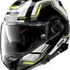 Nolan N100-5 Upwind N-COM 062 -Casques intégraux Soldes 2022 nolan n100 5 upwind 062 modular helmet klapphelm casque modulaire systeemhelm kask casco modular 1 1