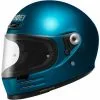 Shoei Glamster Laguna Blue -Casques intégraux Soldes 2022 shoei glamster laguna blue retro vintage full face helmet integralhelm casque integral kask casco integral 1 1
