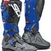 Sidi Crossfire 3 SRS Grey-Blue-Black -Casques intégraux Soldes 2022 sidi crossfire 3 srs grey blue black motorcycle boots motorradstiefel motorlaarzen bottes botas botlar 1 1
