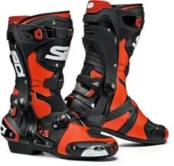 Sidi Rex Red Fluo-Black Boots