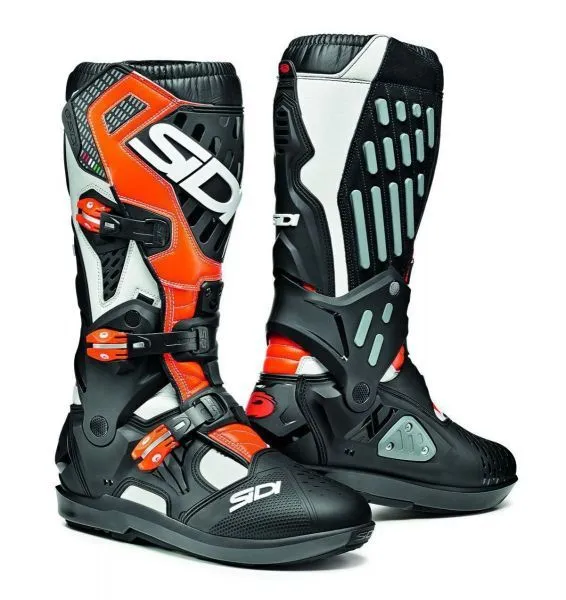 Sidi Atojo SRS White Black Orange-Fluo